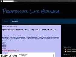 Sites similar to professorluizbolinha.blogspot.com