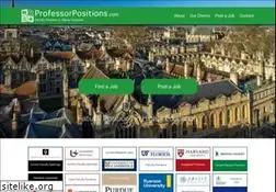 Sites similar to professorpositions.com