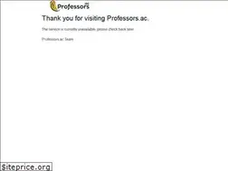 Sites similar to professors.ac