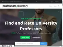 Sites similar to professors.directory
