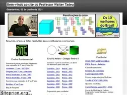 Sites similar to professorwaltertadeu.mat.br