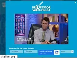 Sites similar to professorwatchlist.org