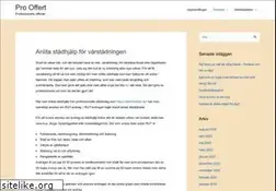 Sites similar to proffoffert.se