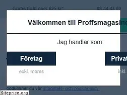 Sites similar to proffsmagasinet.se
