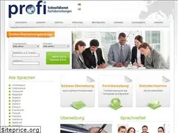 Sites similar to profi-fachuebersetzungen.com