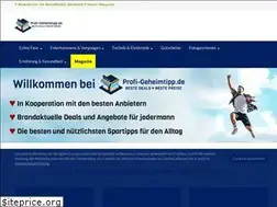 Sites similar to profi-geheimtipp.de