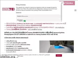 Sites similar to profi-terasy.cz