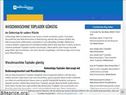 Sites similar to profi-waschmaschinen.de