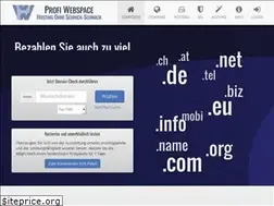 Sites similar to profi-webspace.com