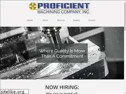 Sites similar to proficientmachining.com