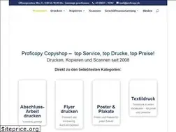 Sites similar to proficopy.de