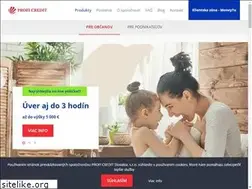 Sites similar to proficredit.sk