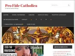 Sites similar to profidecatholica.com