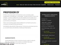 Sites similar to profidoor.fi