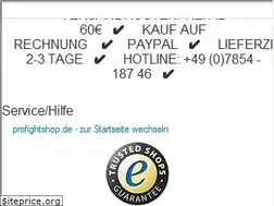 Sites similar to profightshop.de