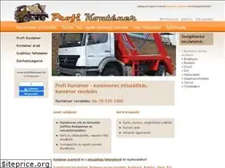 Sites similar to profikontener.hu