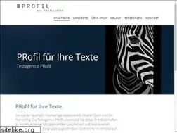 Sites similar to profil-text.de