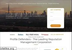 Sites similar to profiledefenders.com