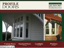 Sites similar to profiledoors.com.au