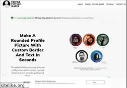 Sites similar to profilepicturemaker.com
