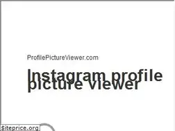 Sites similar to profilepictureviewer.com