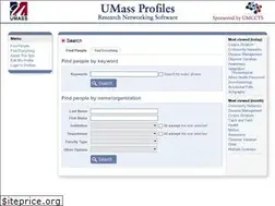 Sites similar to profiles.umassmed.edu