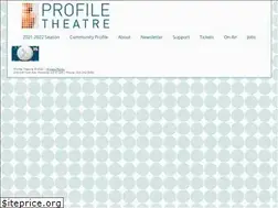 Sites similar to profiletheatre.org