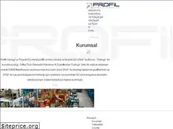 Sites similar to profilsanayi.com.tr