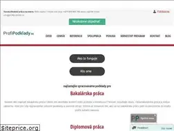 Sites similar to profipodklady.sk