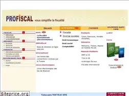 Sites similar to profiscal.com