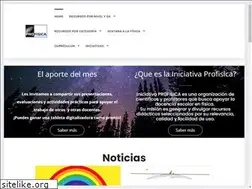 Sites similar to profisica.cl