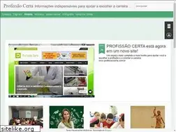 Sites similar to profissaocerta.blogspot.com