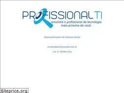 Sites similar to profissionalti.com.br
