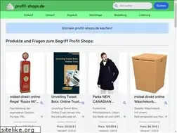 Sites similar to profit-shops.de