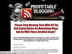 Sites similar to profitable-bloggingsecrets.com