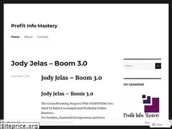 Sites similar to profitinfomastery.wordpress.com