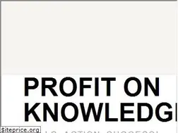 Sites similar to profitonknowledge.com