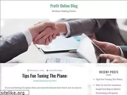 Sites similar to profitonlineblog.com