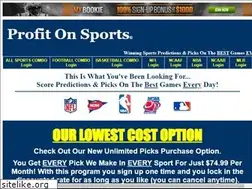 Sites similar to profitonsports.com