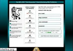 Sites similar to profitslion.com
