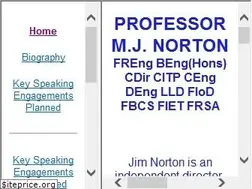 Sites similar to profjimnorton.com
