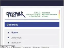Sites similar to profolk.de