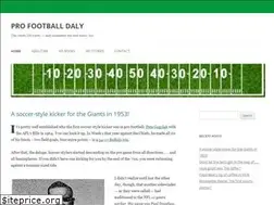 Sites similar to profootballdaly.com