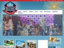 Sites similar to profootballhoffestival.com