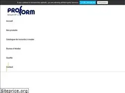 Sites similar to proform.fr
