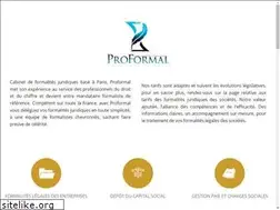 Sites similar to proformal.fr
