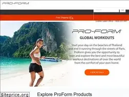 Sites similar to proformfitness.com.au