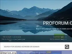 Sites similar to proforum.co