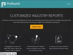 Sites similar to profound.com