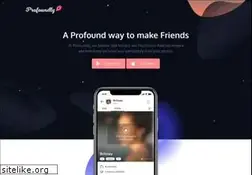 Sites similar to profoundly.me